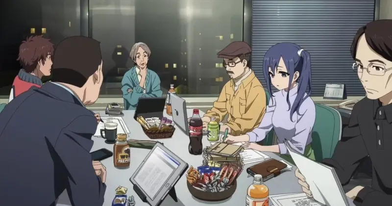 อนิเมะตลก เรื่อง Shirobako