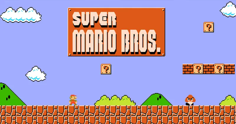 เกมอาร์เคด Super Mario Bros 1985 ยุค 80s และ 90s