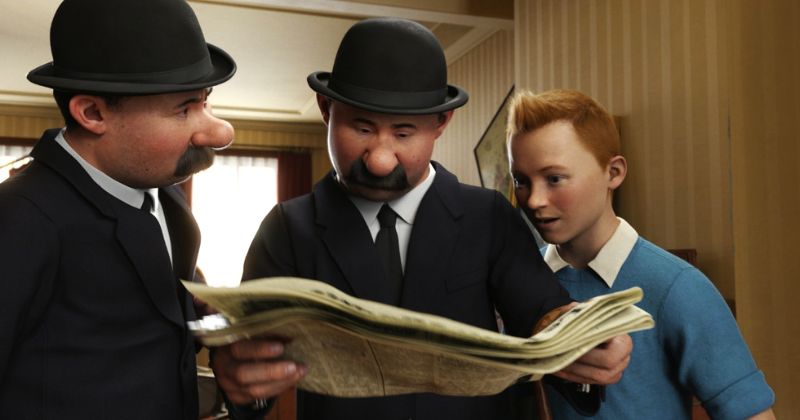 หนังผจญภัย (Adventure) เรื่อง The Adventures of Tintin