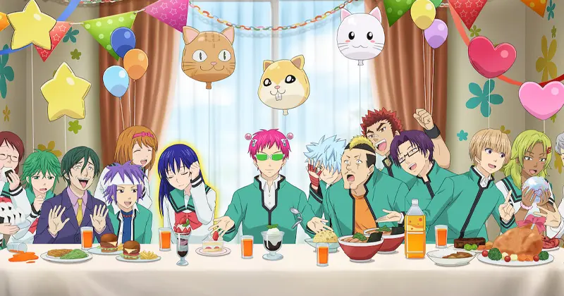 อนิเมะน่าดูสนุก ๆ เรื่อง The Disastrous Life of Saiki K, Saiki Kusuo no Psi Nan (ไซคิหนุ่มพลังจิตอลเวง)