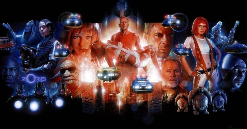 หนังอวกาศ เรื่อง The Fifth Element 1997