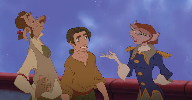 หนังผจญภัย (Adventure) เรื่อง Treasure Planet 2002