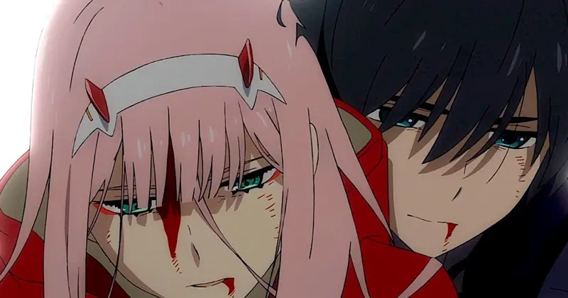 อนิเมะคู่รัก Zero Two และ Hiro เรื่อง Darling in the Franxx