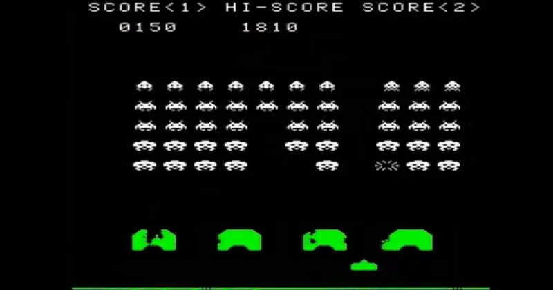 เกมอาร์เคด space invaders 1978 ยุค 80s และ 90s