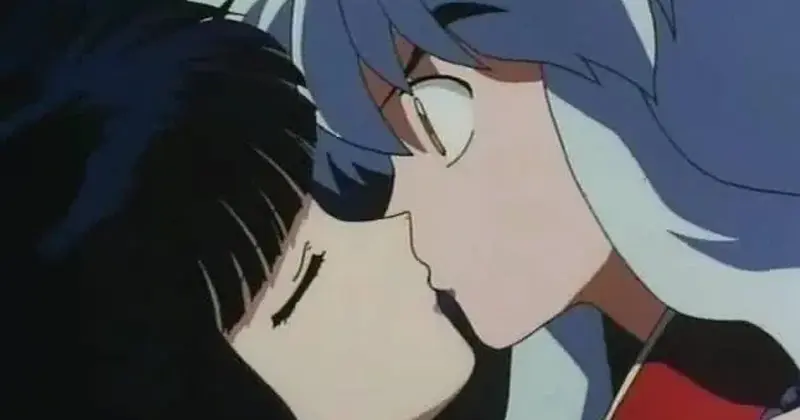 จูบของ Inuyasha และ Kagome เรื่อง Inuyasha