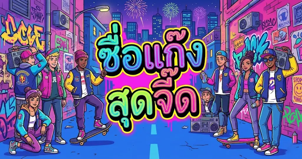 ชื่อแก๊งสุดจี๊ด