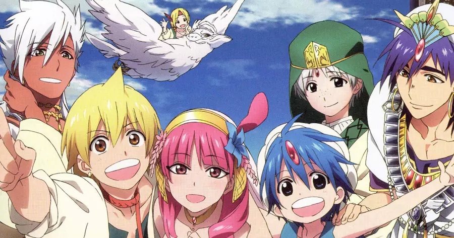 อนิเมะเวทมนต์ เรื่อง Magi Labyrinth of Magic