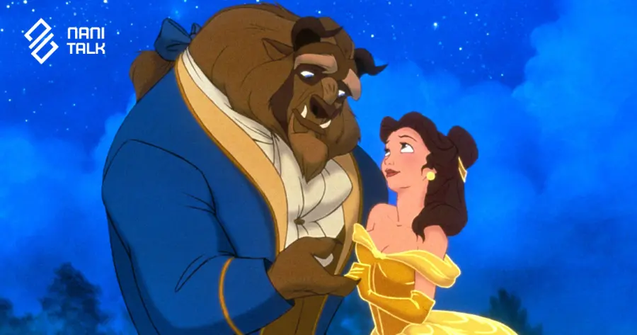 การ์ตูนเจ้าหญิงดิสนีย์ Beauty and the Beast โฉมงามกับเจ้าชายอสูร 1991