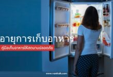 อาหารแช่ตู้เย็นอยู่ได้กี่วัน? คู่มือเก็บอาหารให้สดนานปลอดภัย