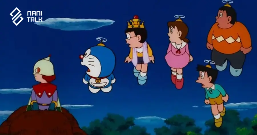 Doraemon Nobita and the Kingdom of Clouds โดราเอมอน ตอน บุกอาณาจักรเมฆ 1992