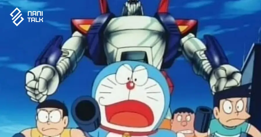 Doraemon Nobita and the Steel Troops โดราเอมอน ตอน ผจญกองทัพมนุษย์เหล็ก 1986