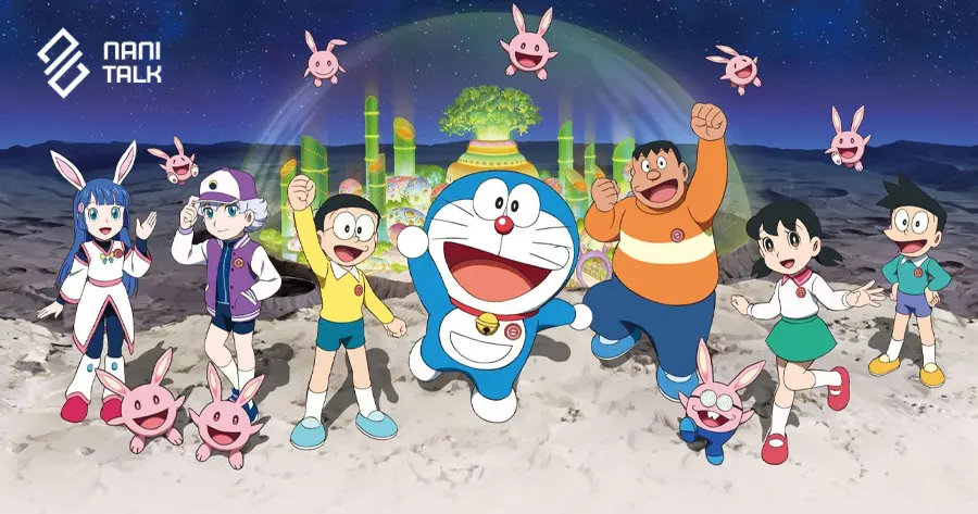 Doraemon Nobitas Chronicle of the Moon Exploration โดราเอม่อนเดอะมูฟวี่ โนบิตะสำรวจดินแดนจันทรา 2019