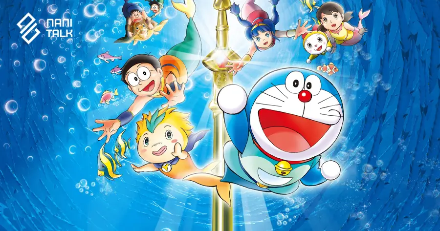 Doraemon Nobitas Great Battle of the Mermaid King โดราเอมอน ตอน สงครามเงือกใต้สมุทร 2010