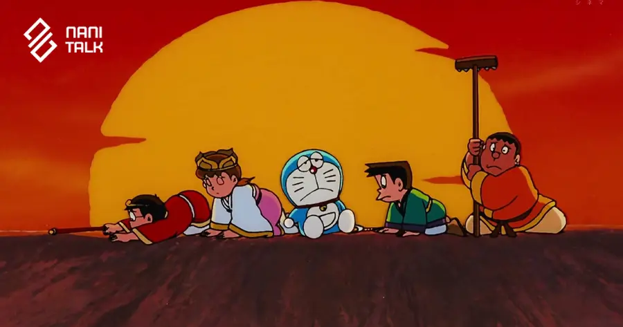 Doraemon The Record of Nobitas Parallel Visit to the West โดราเอมอน ตอน ดินแดนเทพนิยายไซอิ๋ว 1988