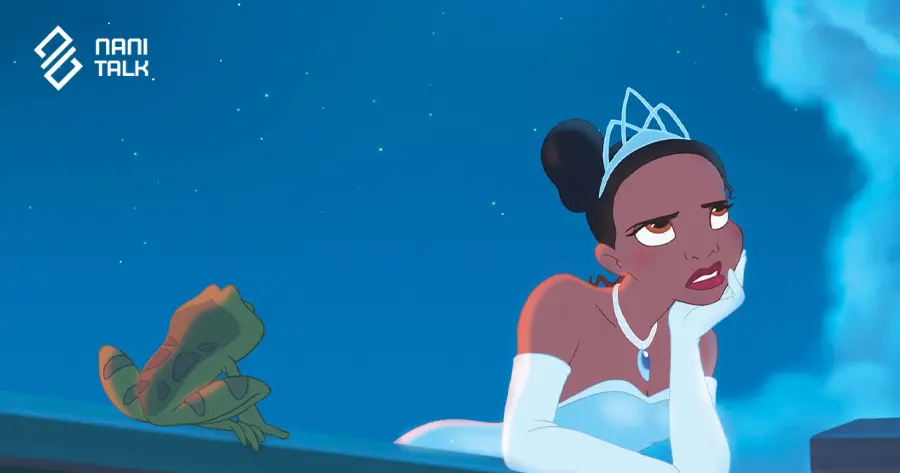 ภาพจากหนังดิสนีย์ (Disney) เรื่อง PRINCESS AND THE FROG (มหัศจรรย์มนต์รักเจ้าชายกบ) 2009