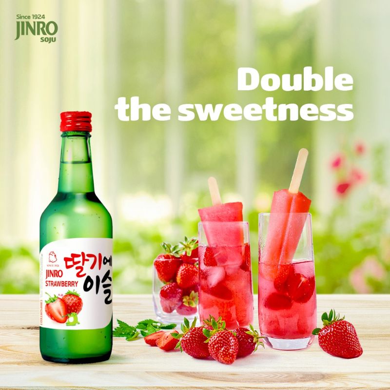 โซจูรสสตรอว์เบอร์รี่ Strawberry Soju