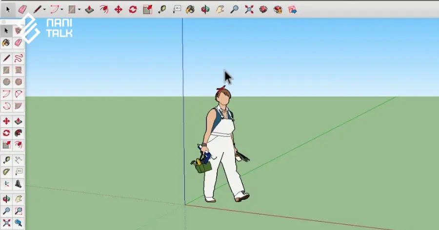 โปรแกรมออกแบบบ้าน Google SketchUp