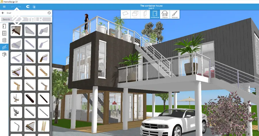 โปรแกรมออกแบบบ้าน Home Design 3D
