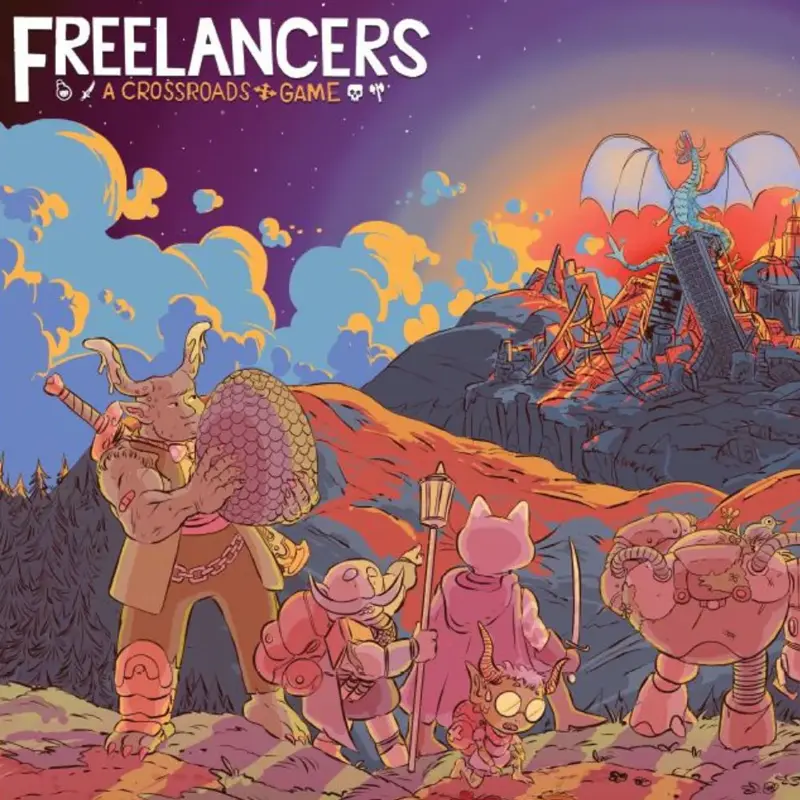 บอร์ดเกมแห่งปี 2024 FREELANCERS A CROSSROADS GAME