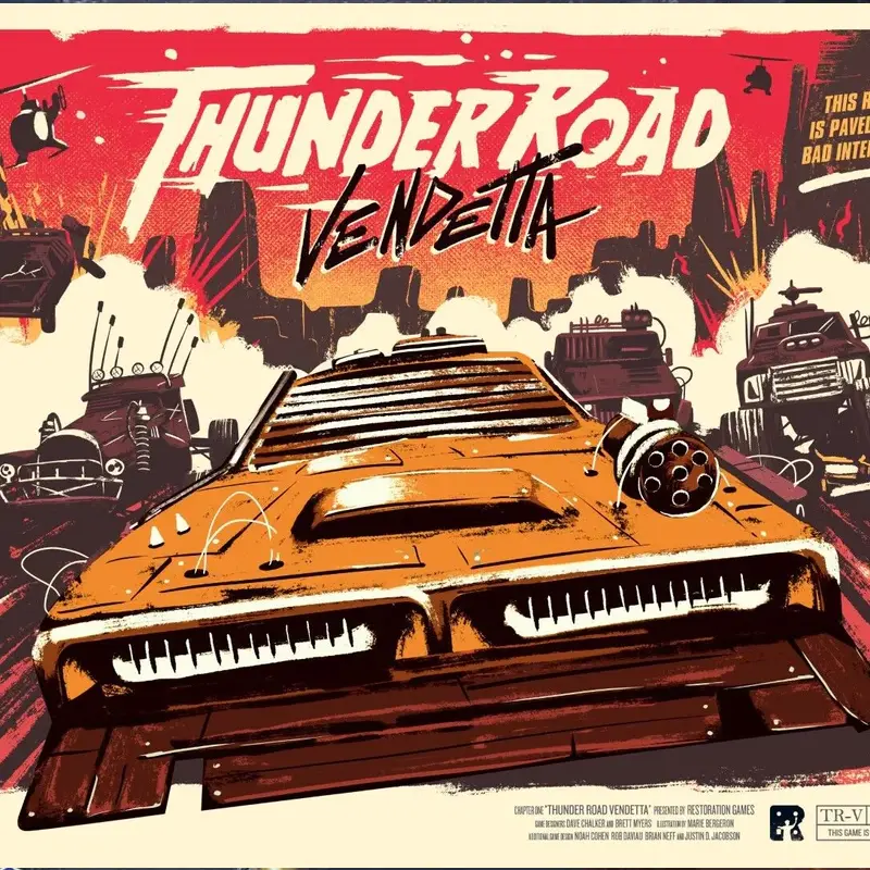 บอร์ดเกมแห่งปี 2024 THUNDER ROAD VENDETTA