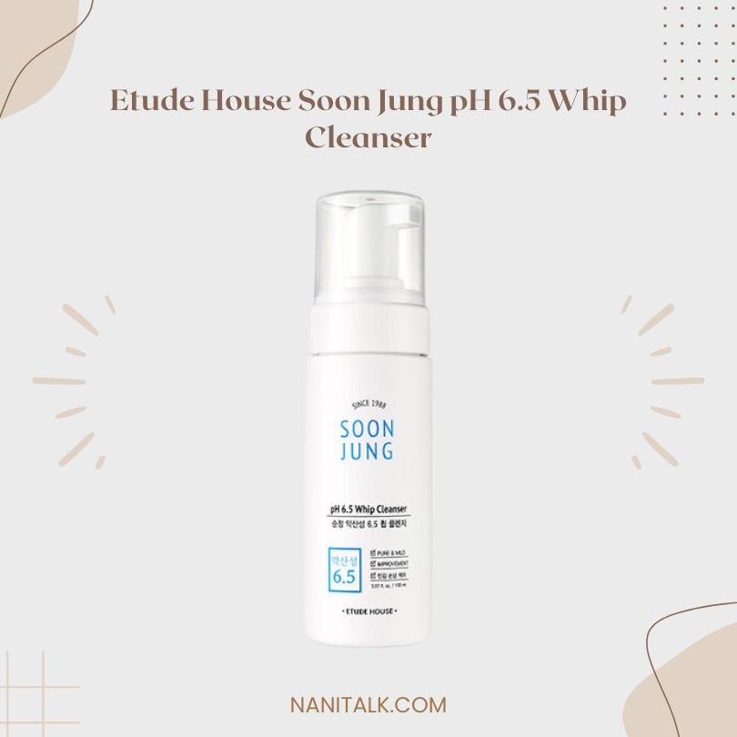 คลีนซิ่ง (Cleansing) Etude House Soon Jung pH 6 5 Whip Cleanser