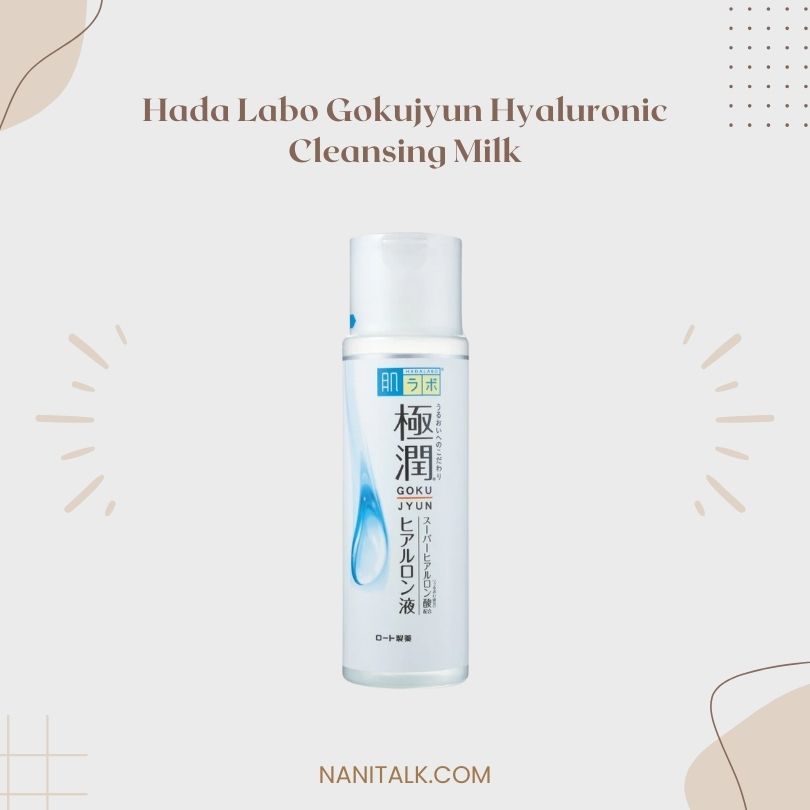 คลีนซิ่ง (Cleansing) Hada Labo Gokujyun Hyaluronic Cleansing Milk