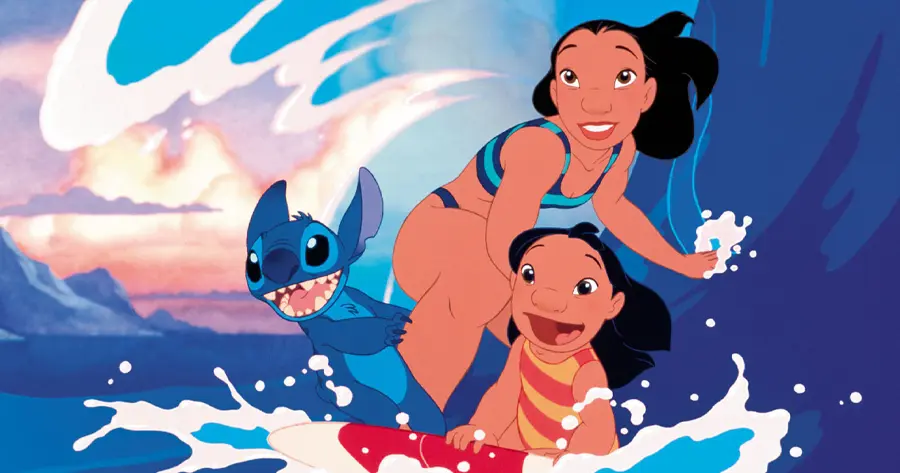 ภาพจากหนังดิสนีย์ (Disney) เรื่อง Lilo & Stitch (ลีโล่ แอนด์ สติทช์ อะโลฮ่า..เพื่อนฮาข้ามจักรวาล)