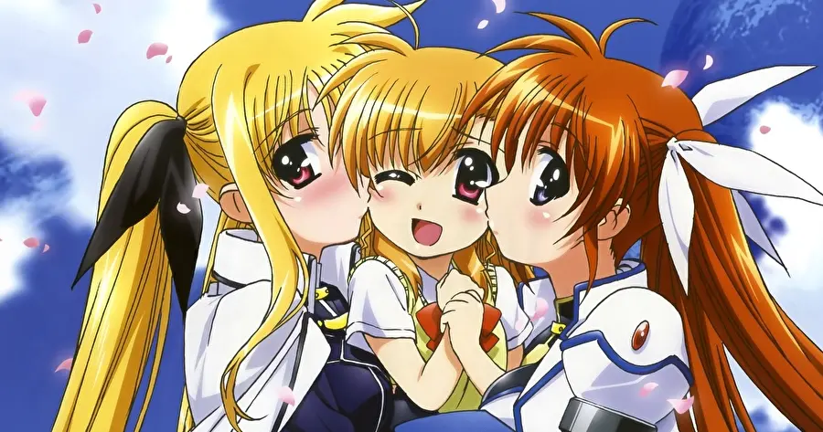 อนิเมะยูริ (Yuri) เรื่อง Mahou Shoujo Lyrical Nanoha (สาวน้อยจอมเวท นาโนฮะ)