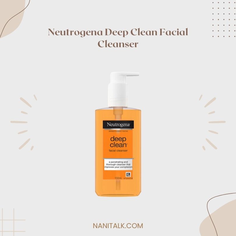 คลีนซิ่ง (Cleansing) Neutrogena Deep Clean Facial Cleanser