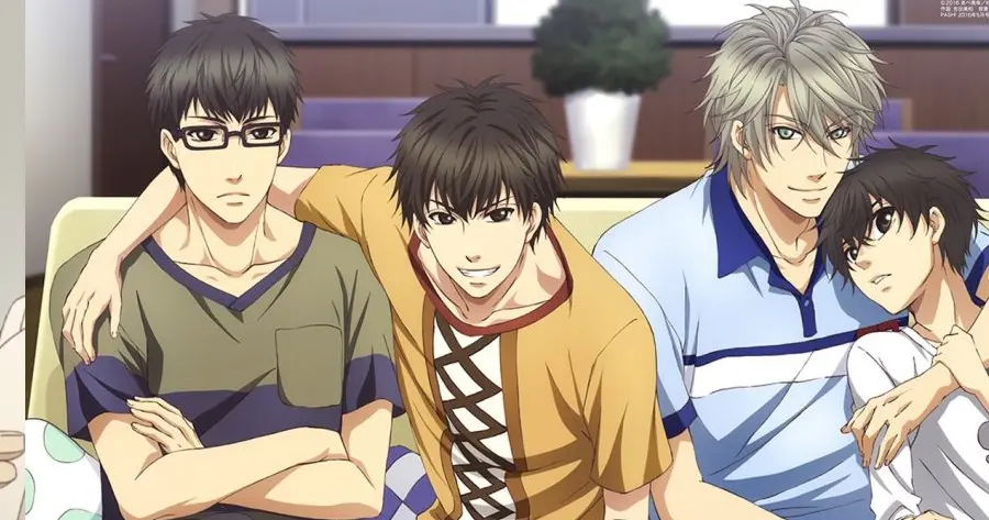 การ์ตูนอนิเมะวาย (Yaoi) เรื่อง Super lovers