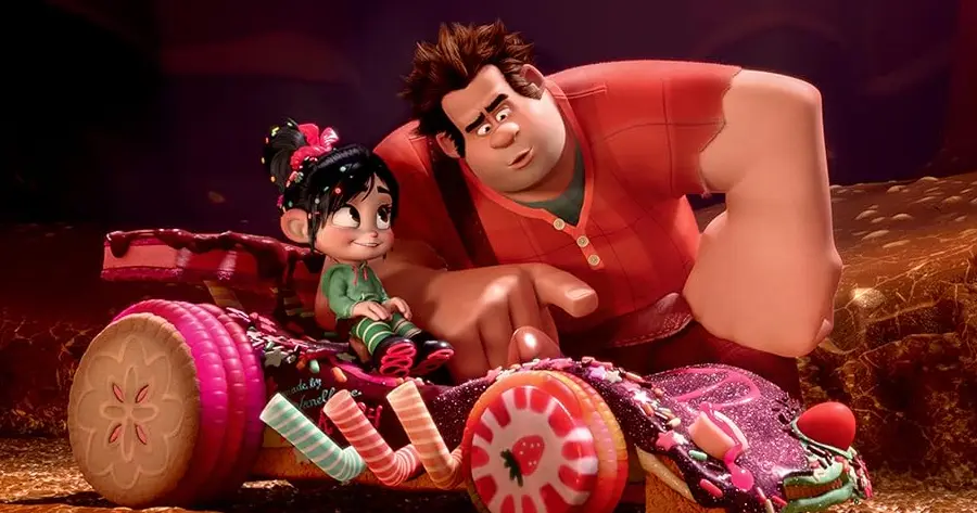 ภาพจากหนังดิสนีย์ (Disney) เรื่อง Wreck-It Ralph (ราล์ฟ วายร้ายหัวใจฮีโร่)