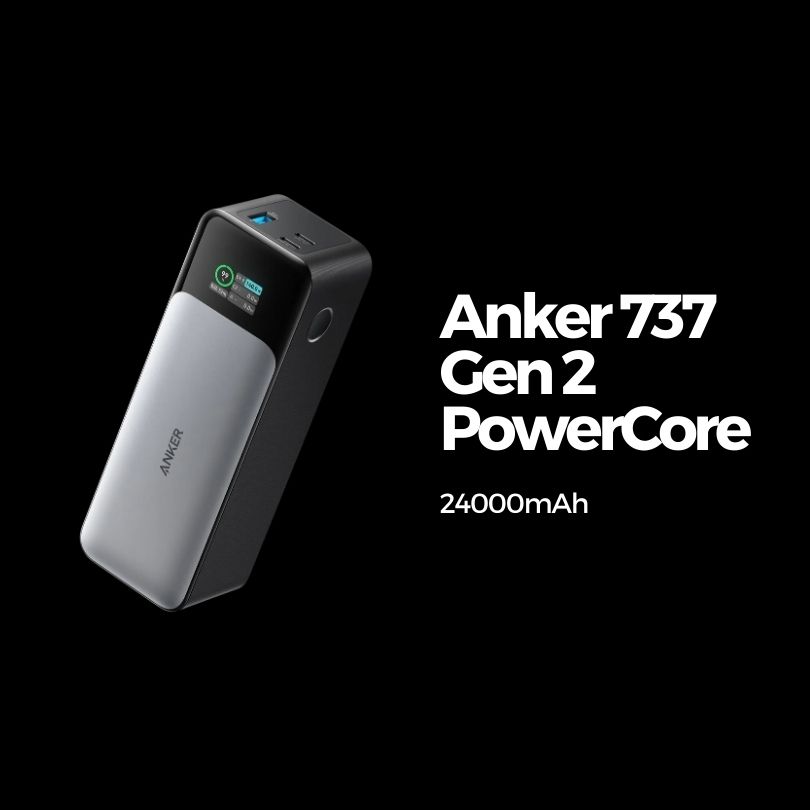พาวเวอร์แบงค์ (Power Bank) Anker 737 Gen 2 PowerCore