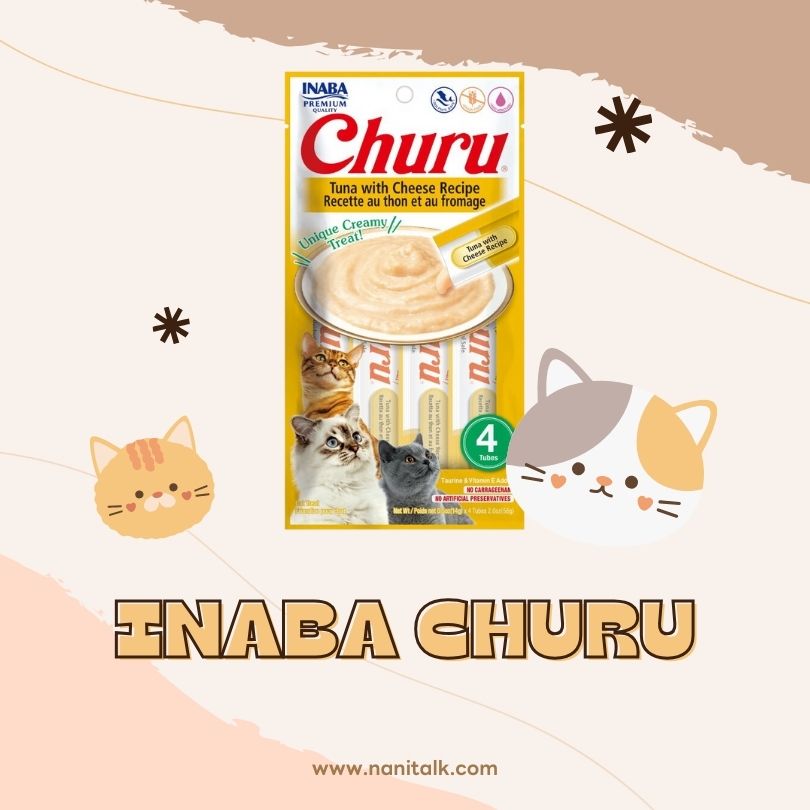 ขนมแมวเลีย Inaba Churu