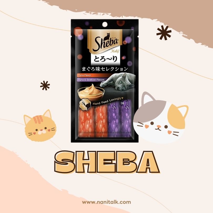 ขนมแมวเลีย Sheba