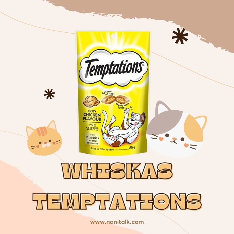 ขนมแมวเลีย Whiskas Temptations
