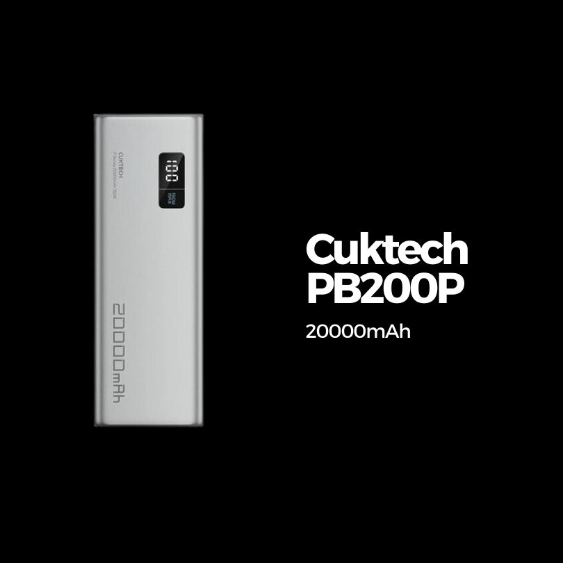 พาวเวอร์แบงค์ (Power Bank) Cuktech PB200P