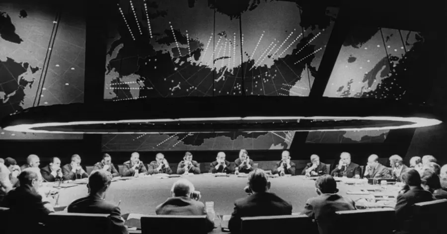 หนังสงครามเย็น เรื่อง Dr Strangelove Or How I Learned To Stop Worrying And Love The Bomb 1964