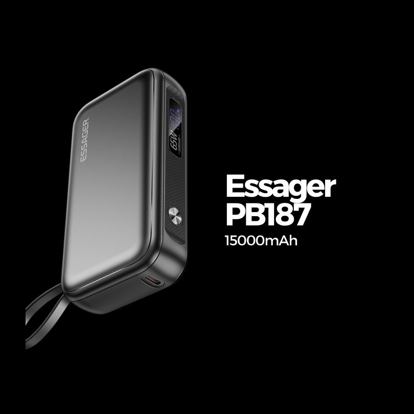 พาวเวอร์แบงค์ (Power Bank) Essager PB187