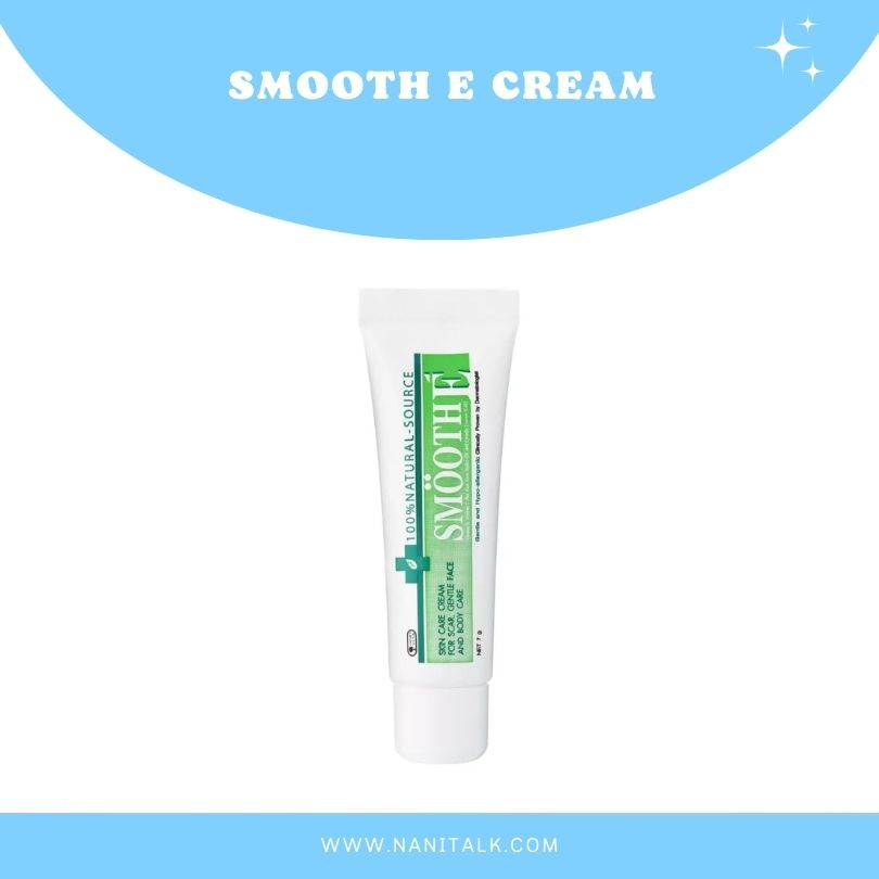 ยาทา & ครีมลดรอยแผลเป็น Smooth E Cream