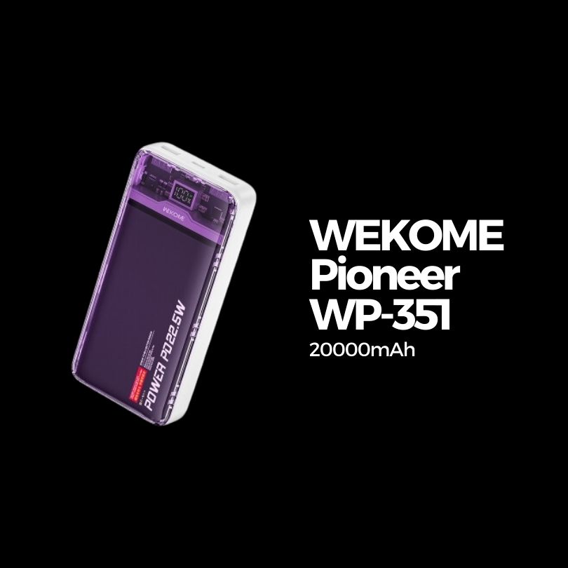 พาวเวอร์แบงค์ (Power Bank) WEKOME Pioneer WP 351