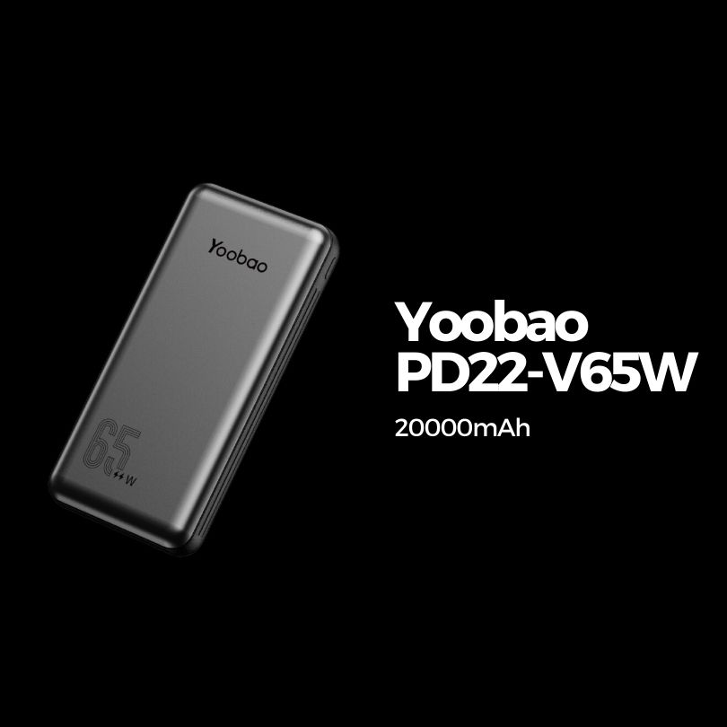 พาวเวอร์แบงค์ (Power Bank) Yoobao PD22 V65W