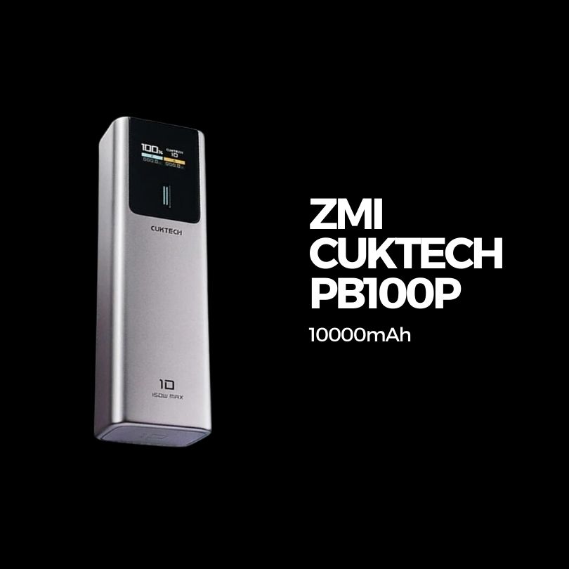 พาวเวอร์แบงค์ (Power Bank) ZMI CUKTECH PB100P