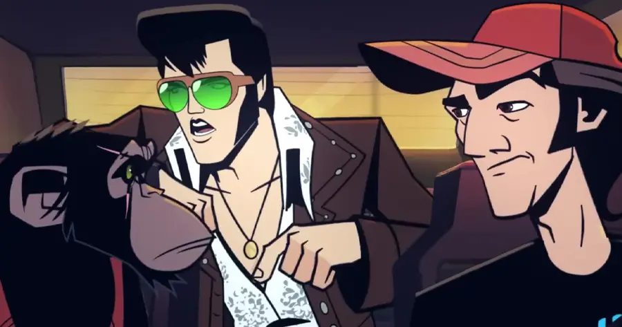 ซีรีส์การ์ตูนสำหรับผู้ใหญ่ บน Netflix เรื่อง Agent Elvis