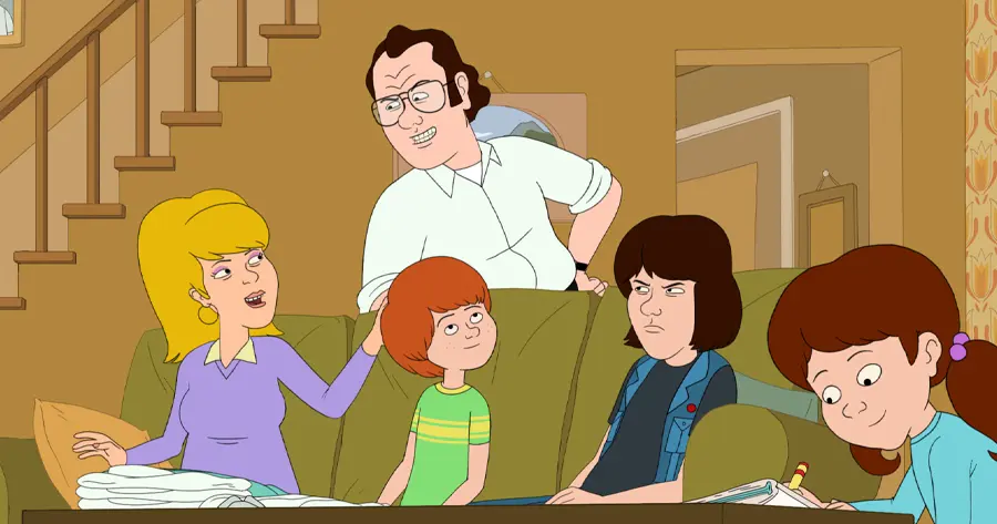 ซีรีส์การ์ตูนสำหรับผู้ใหญ่ บน Netflix เรื่อง F Is for Family (ต.ด. ย่อมาจาก (ต)ระกูลนี้(ดี)เด่น)