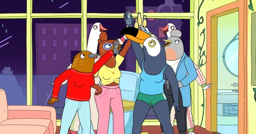 ซีรีส์การ์ตูนสำหรับผู้ใหญ่ บน Netflix เรื่อง Tuca & Bertie