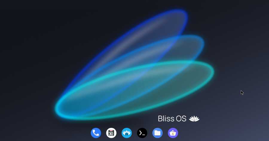โปรแกรมจําลอง Android Bliss-OS