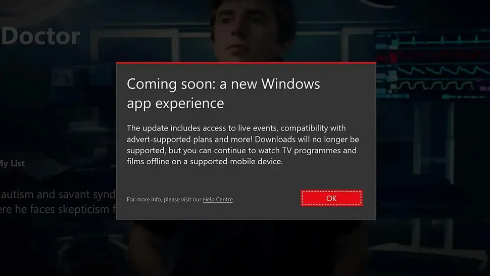 พักการดาวน์โหลด แต่เพิ่มโฆษณา! แอป Netflix เวอร์ชั่น Windows