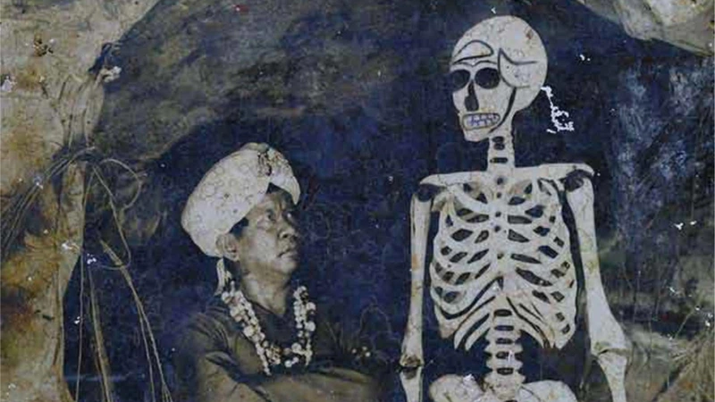 หนังผีอินโดนีเซีย The Living Skeleton (1941)