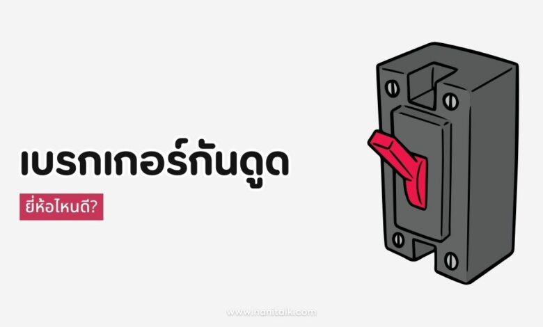 เลือกเบรกเกอร์กันดูด (RCBO) ยี่ห้อไหนดี?