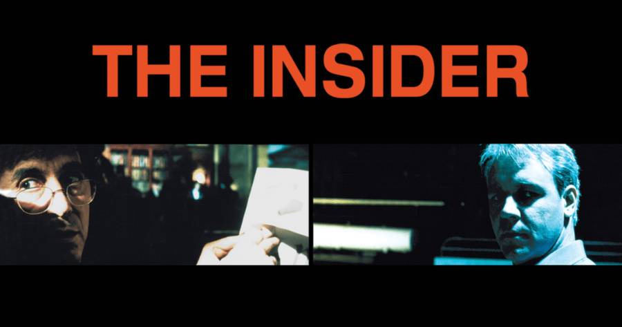 หนังชีวประวัติ เรื่อง The Insider 1999